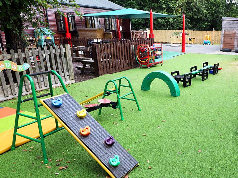 Outside play area